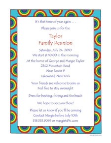 family Reunion Invitation Letter